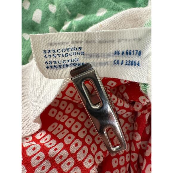 Leifsdottir Anthropologie Sz S Multi Pattern Cardigan Sweater Artsy Maximalist - Picture 8 of 10